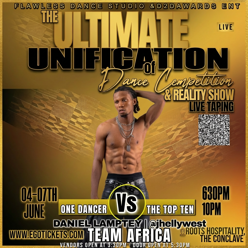 Daniel Lamptey — Contestant #04 | TEAM AFRICA | June 04–07 2026