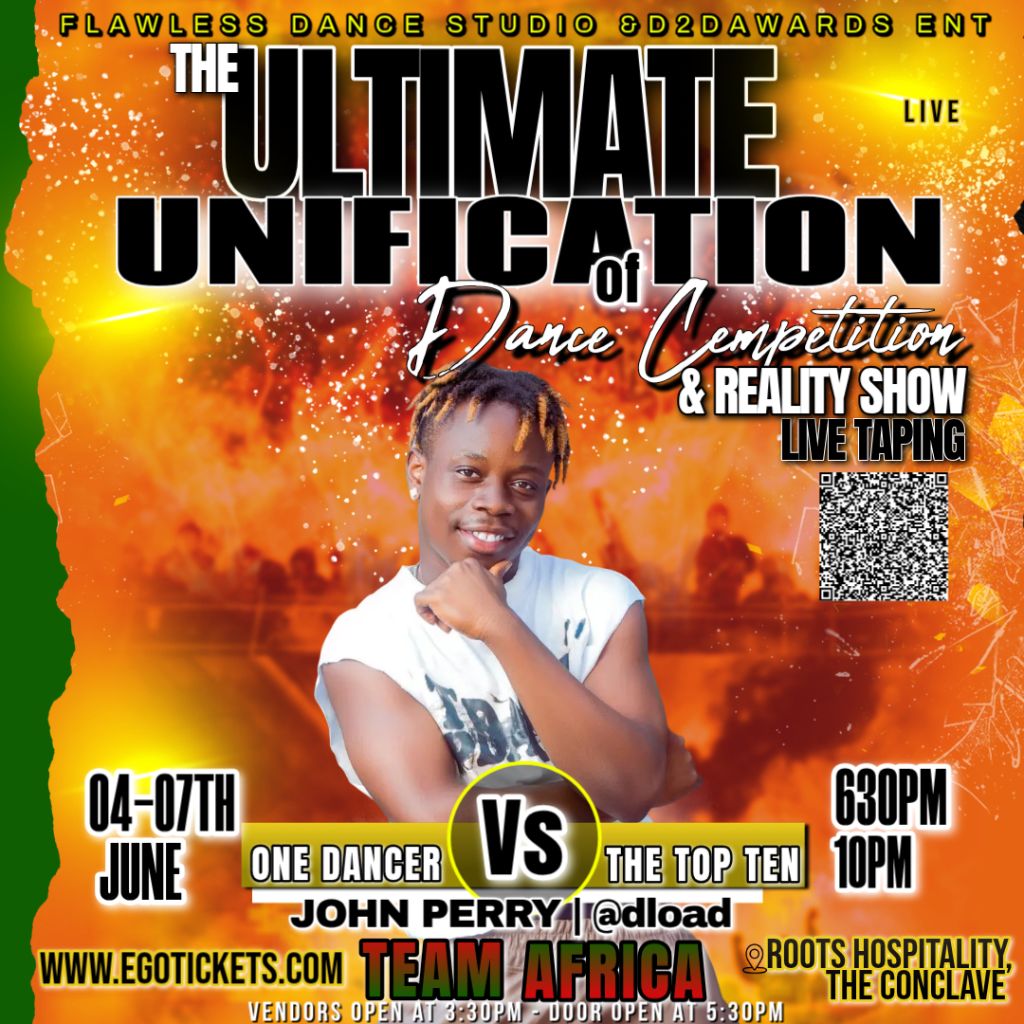 John Perry — Contestant #01 | TEAM AFRICA | June 04–07 2026